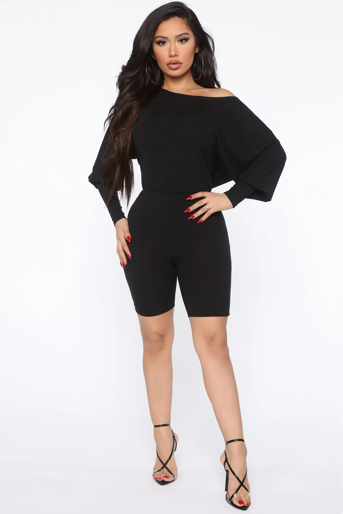 A Special Thing Romper - Black