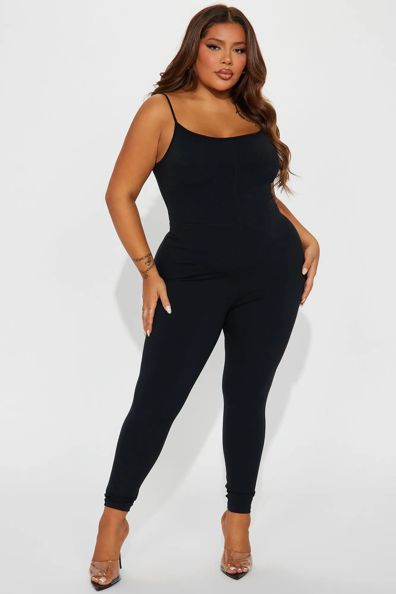 All About Wellness Active Jumpsuit - Black