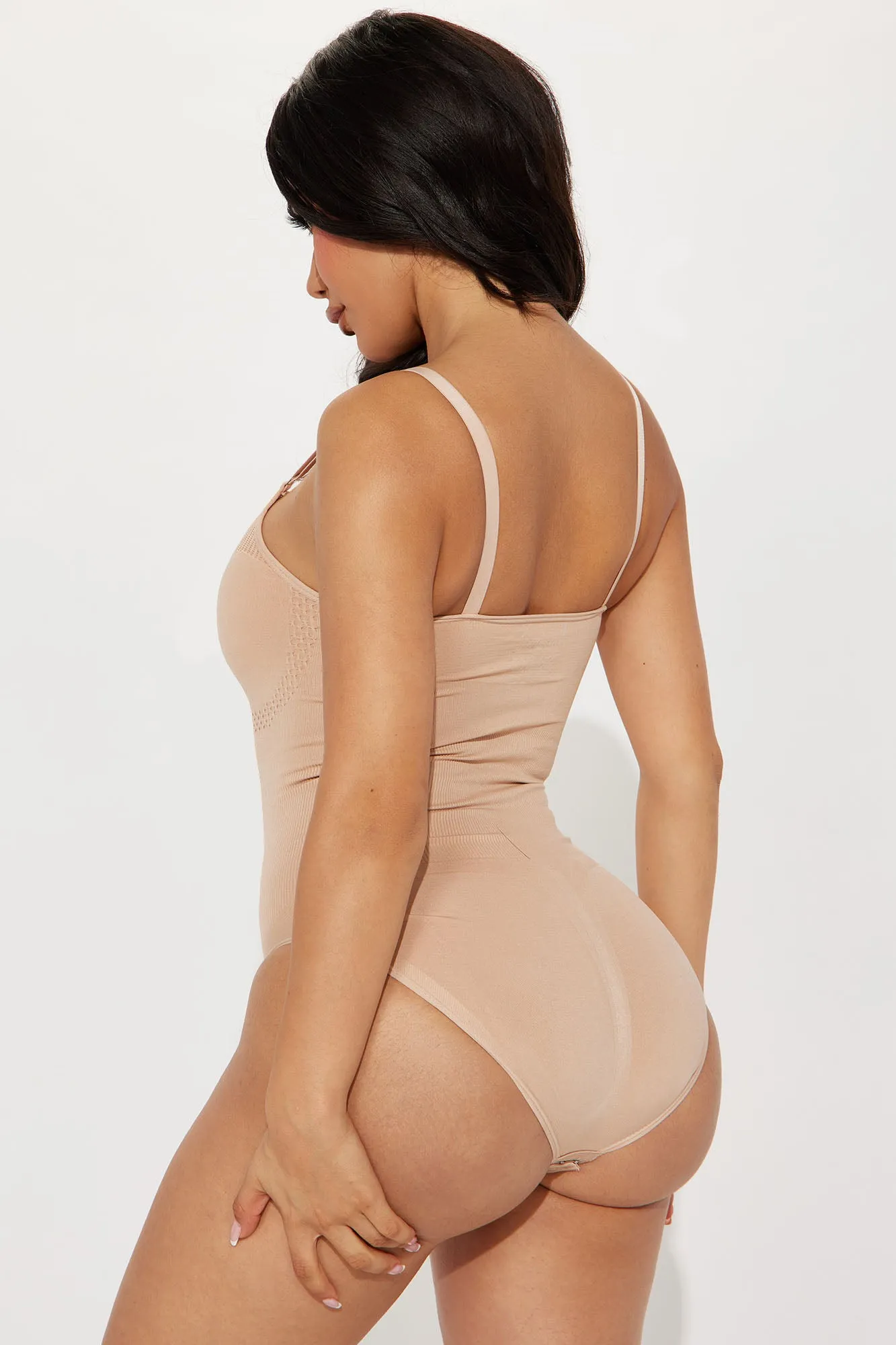 All The Right Places Shapewear Bodysuit - Taupe