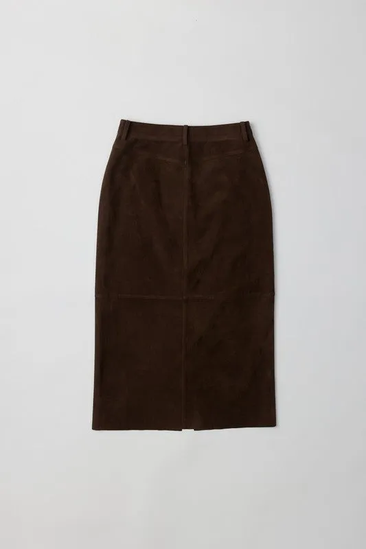 Bennett Suede Skirt