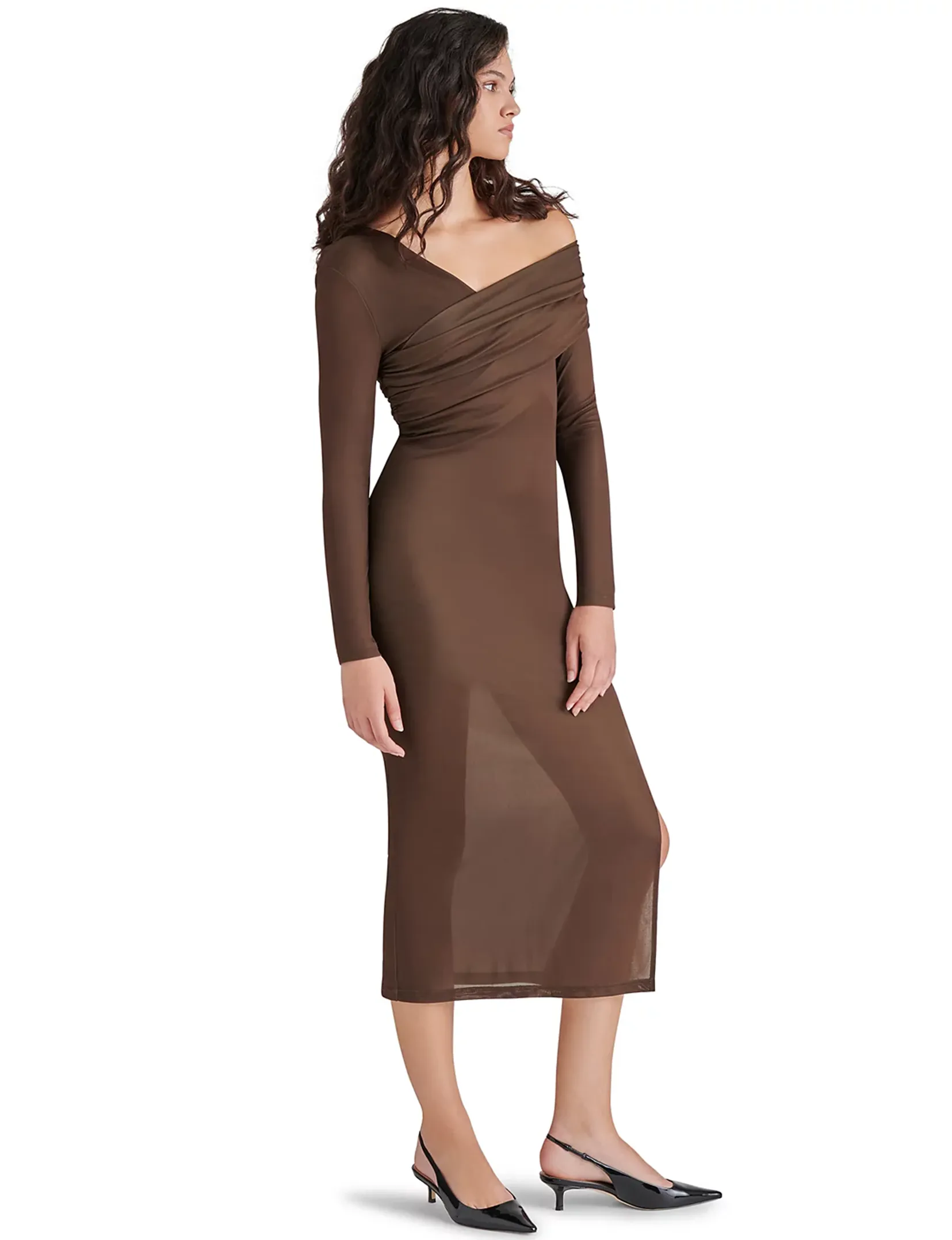 Bevelyn Dress, Cocoa