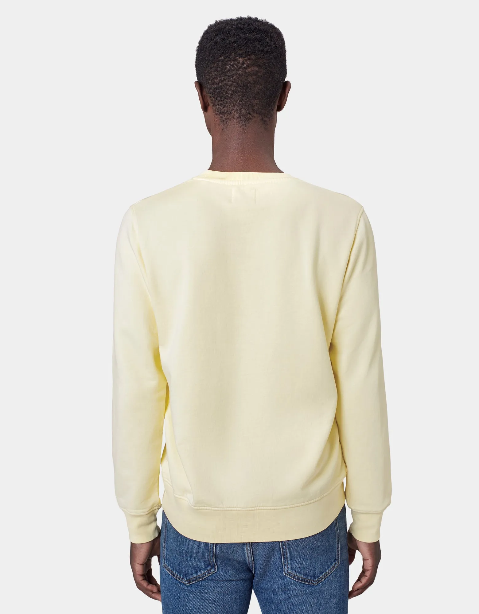 Classic Organic Crew - Lemon Yellow