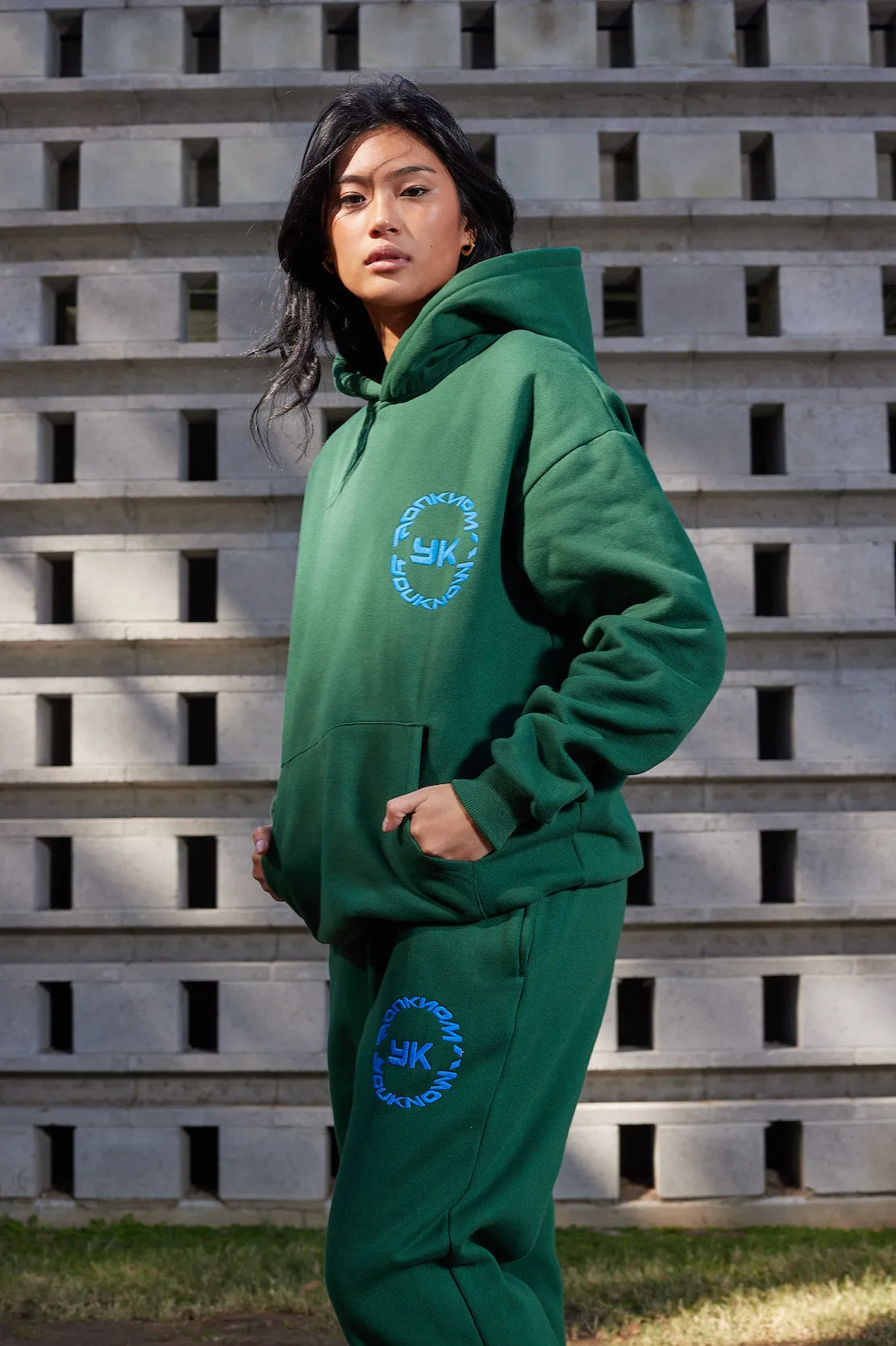 GLOBAL HOODIE | GREEN