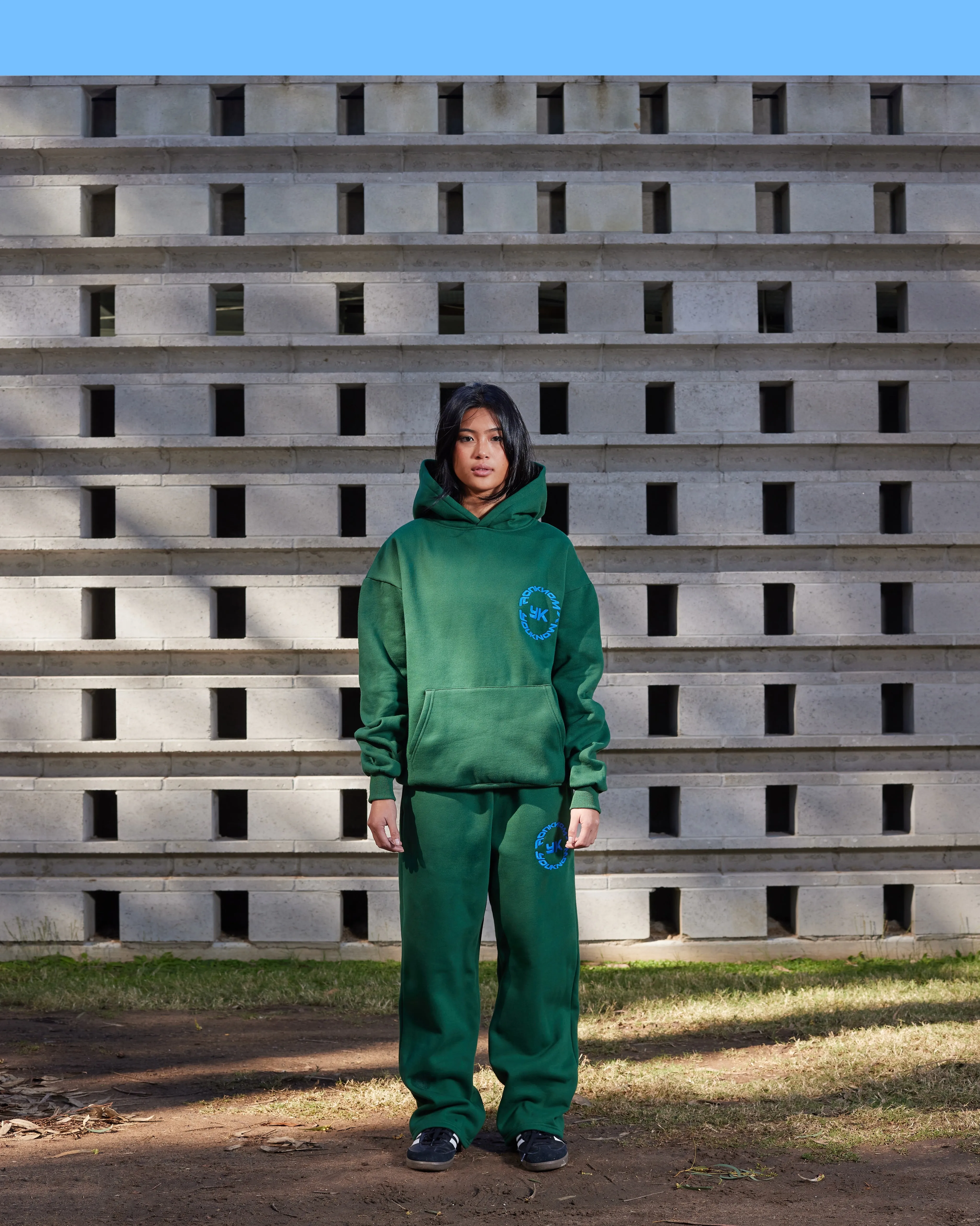 GLOBAL HOODIE | GREEN