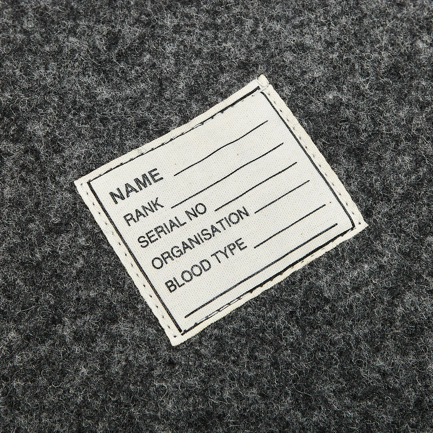 Grey Melange Wool Monty Duffle Coat