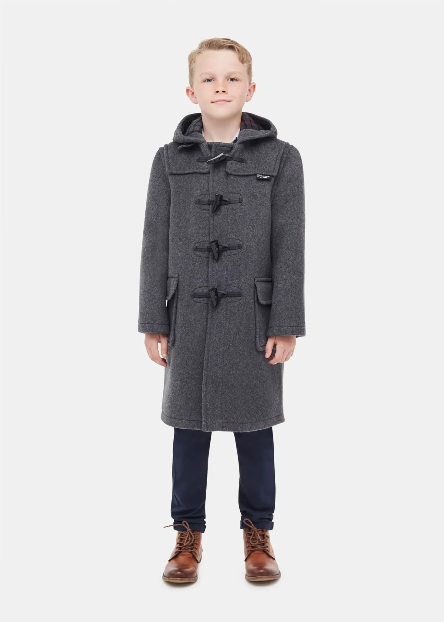 Kids Original Duffle Coat Grey