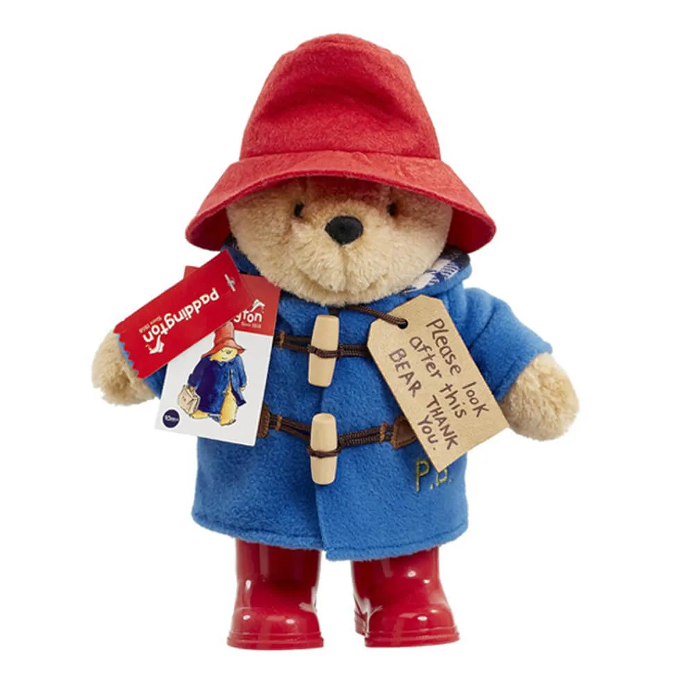 Paddington with Boots and Blue Coat 22cm Baby Toddler Soft Toys 10m 