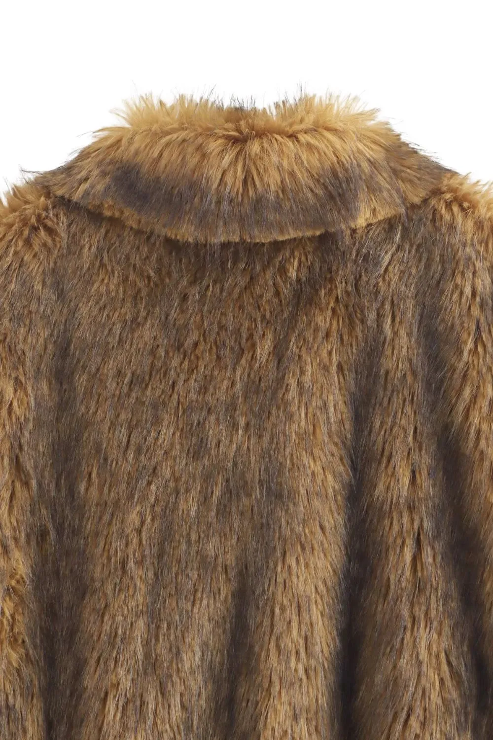 'Pamela' Stylish Cropped Faux Fur Coat