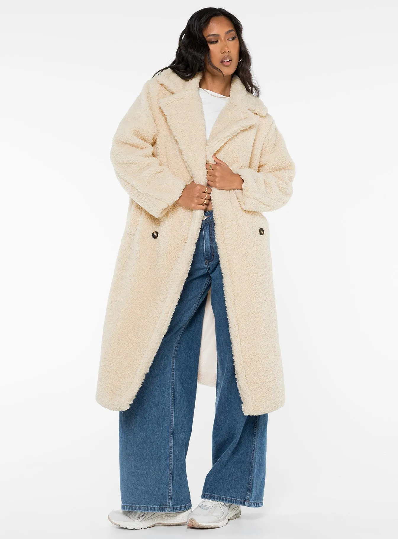 Sonoma Teddy Coat Beige