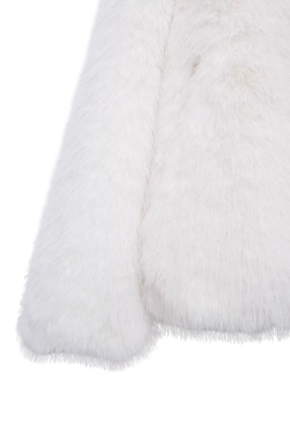 'Taylor' Faux Fur Effect Coat（3 Color)