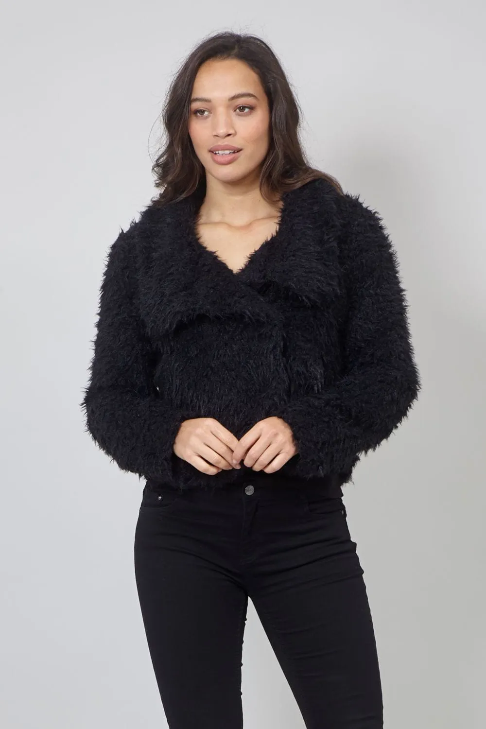 Teddy Fur Oversized Jacket