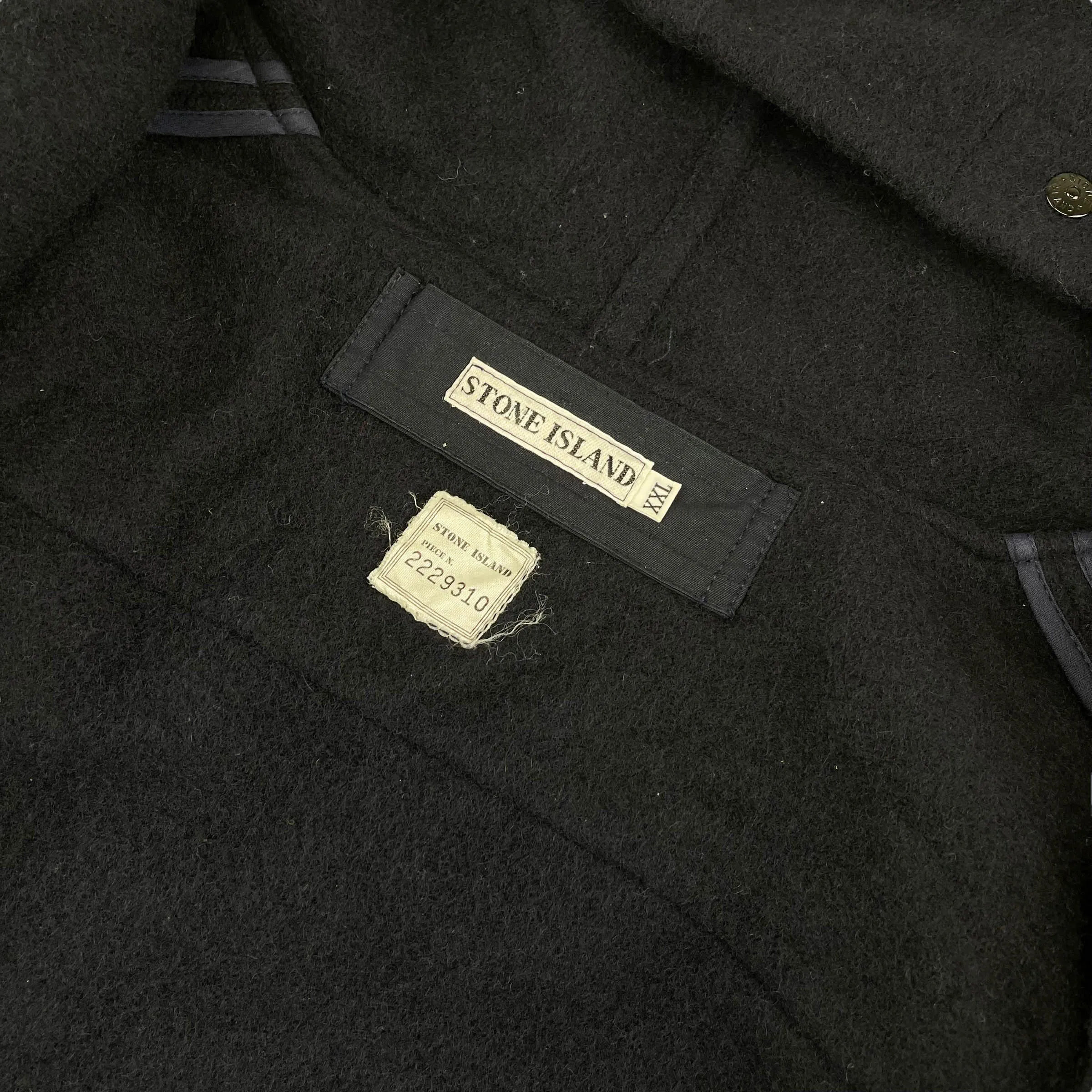 Vintage Stone Island Montgomery Duffle Coat (XXL)