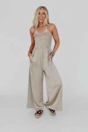 Wildflower Breeze Jumpsuit - Coco