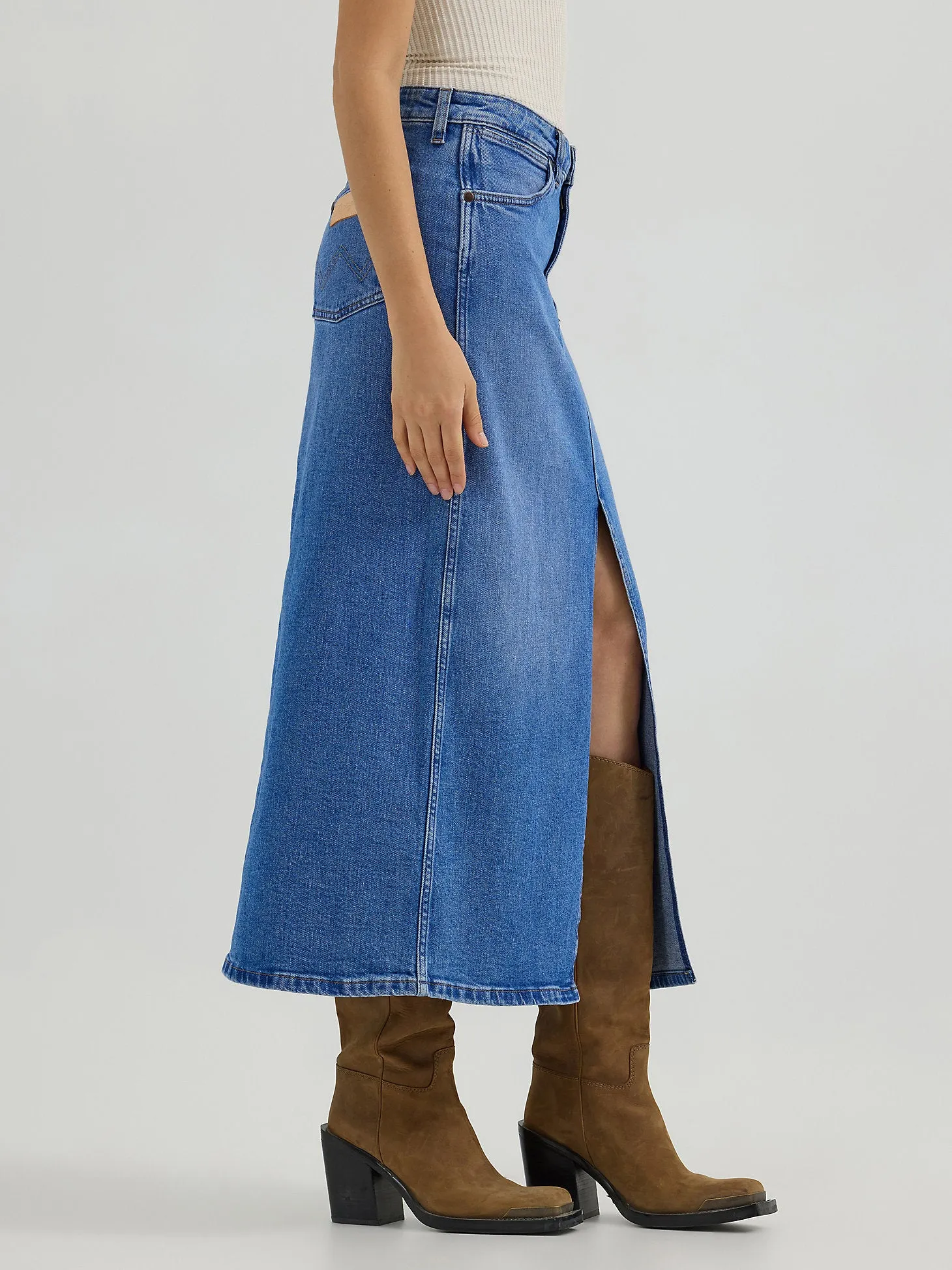 Wrangler Denim Love Midi Skirt