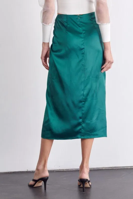 Wrap Midi SKirt