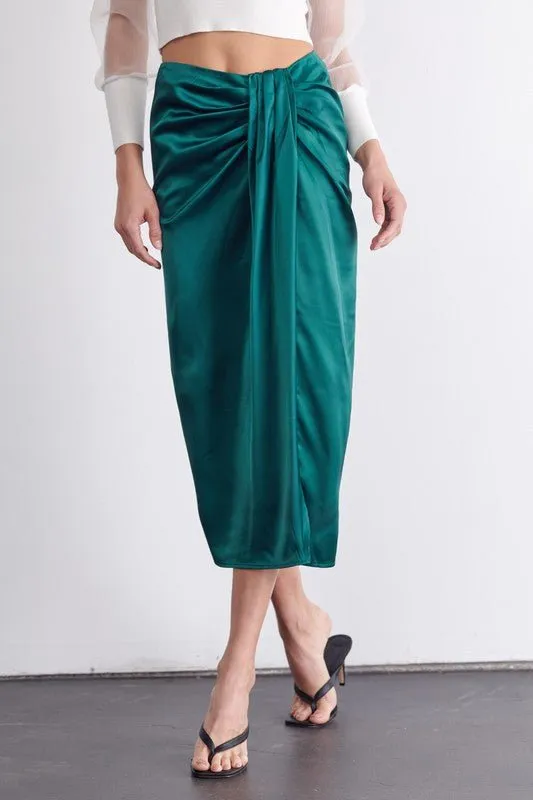 Wrap Midi SKirt