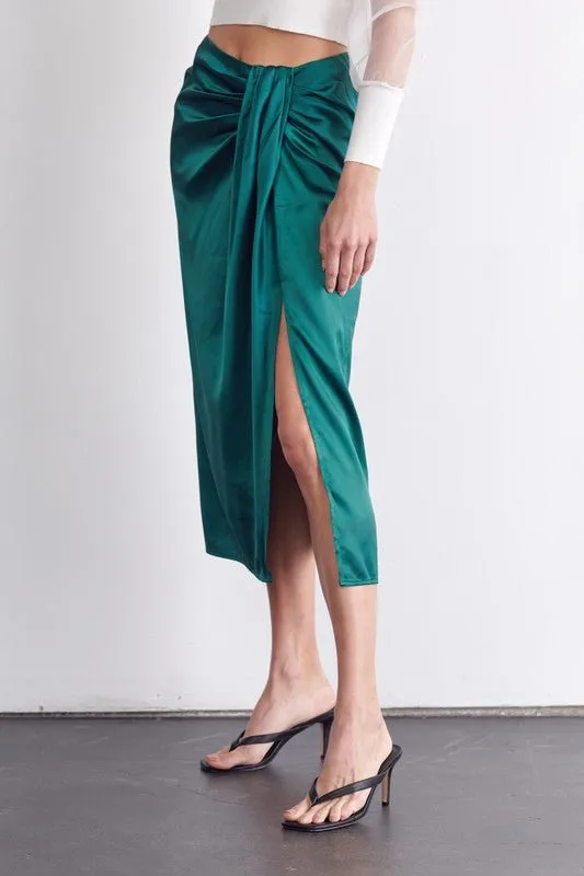 Wrap Midi SKirt